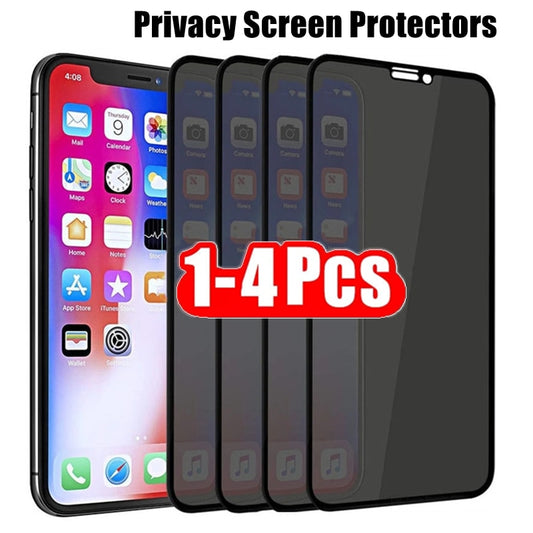 30 Degrees Privacy Screen Protector for IPhone 12 11 Pro Max 13 Mini Anti-spy Protective Glass for iPhone 14 XS XR X 8 7 Plus SE